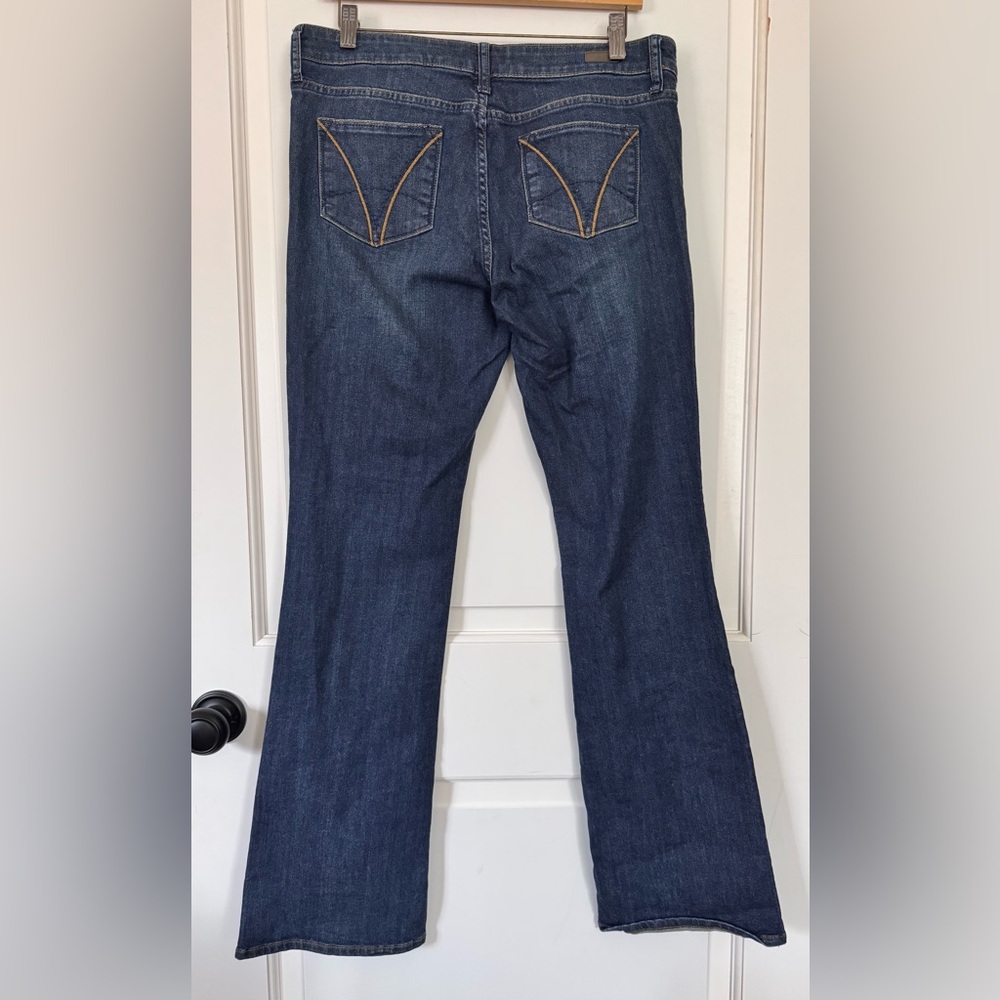 KUT from the Kloth Farrah Baby Bootcut Jeans - Size 10 EUC medium to dark wash - Picture 2 of 8